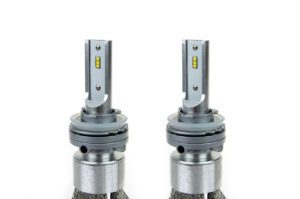 H8 / H9 / H11 RS+ SLIM SERIES 12-36V 50W 6000K 3500lm +200% LUXEON ZES LED CAN-BUS (ΨΥΚΤΡΑ ΛΕΠΙΔΕΣ ΦΤΕΡΟΥ) AMiO – 2 ΤΕΜ.