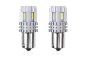 P21W BA15s 12/24V 22LED SMD ULTRABRIGHT CANBUS ΛΕΥΚΟ 2ΤΕΜ.