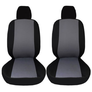 Καλύμματα Αυτοκινήτου Smart Style Μαύρο-Γκρι Ζευ 6 Τεμάχια