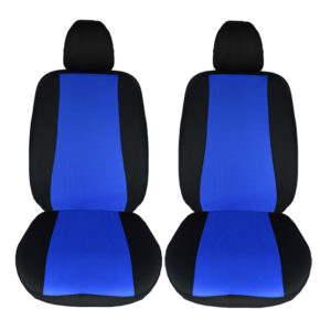 Καλύμματα Αυτοκινήτου Smart Style Μαύρο-Μπλε Ζευ 6Τμχ
