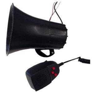 Κόρνα Αστυνομίας Με 3 Ήχους Και Μικρόφωνο 50Watt 1Τμχ
