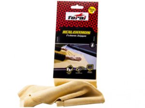 Δέρμα Γνήσιο Στεγνώματος Αυτοκινήτου Feral 55x36cm 1 Τεμάχιο