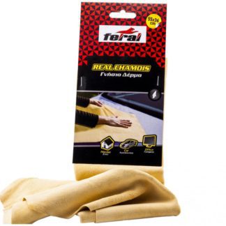 Δέρμα Γνήσιο Στεγνώματος Αυτοκινήτου Feral 55x36cm 1 Τεμάχιο