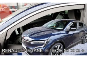 RENAULT MEGANE E-TECH 5D 2022+​ ΖΕΥΓΑΡΙ ΑΝΕΜΟΘΡΑΥΣΤΕΣ ΑΠΟ ΕΥΚΑΜΠΤΟ ΦΙΜΕ ΠΛΑΣΤΙΚΟ HEKO – 2 ΤΕΜ.
