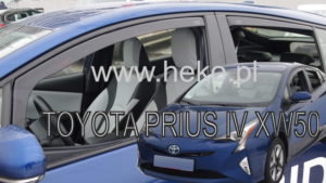 TOYOTA PRIUS 5D 2016+ ΣΕΤ ΑΝΕΜΟΘΡΑΥΣΤΕΣ ΑΥΤΟΚΙΝΗΤΟΥ ΑΠΟ ΕΥΚΑΜΠΤΟ ΦΙΜΕ ΠΛΑΣΤΙΚΟ HEKO – 4 ΤΕΜ.