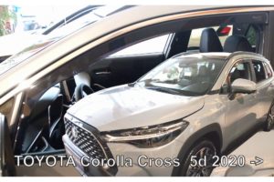 TOYOTA COROLLA CROSS 5D 2020+  ΖΕΥΓΑΡΙ ΑΝΕΜΟΘΡΑΥΣΤΕΣ ΑΠΟ ΕΥΚΑΜΠΤΟ ΦΙΜΕ ΠΛΑΣΤΙΚΟ HEKO – 2 ΤΕΜ.