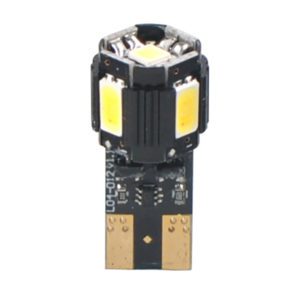 T10 W5W 12V W2.1×9.5d 1,7W 4xSMD5630+1xHP LED ΛΕΥΚΟ CAN-BUS BLISTER 2ΤΕΜ. M-TECH