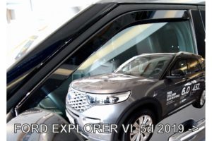 FORD EXPLORER 5D 2019+  ΖΕΥΓΑΡΙ ΑΝΕΜΟΘΡΑΥΣΤΕΣ ΑΠΟ ΕΥΚΑΜΠΤΟ ΦΙΜΕ ΠΛΑΣΤΙΚΟ HEKO – 2 ΤΕΜ.
