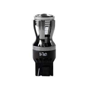 W21W (T20) 12/24V W3x16d 14xSMD2835 LED ΚΟΚΚΙΝΟ CAN-BUS BLISTER​  M-TECH – 1 ΤΕΜ.