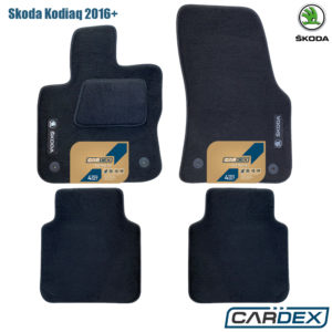 Πατάκια Αυτοκινήτου Skoda Kodiaq 2016+ Μαρκέ μοκέτα Velourtec™ 4τμχ της Cardex
