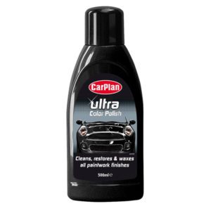 ΥΓΡΟ ΓΥΑΛΙΣΜΑΤΟΣ ΒΑΦΗΣ ΜΕ ΜΑΥΡΟ ΧΡΩΜΑ CARPLAN ULTRA COLOR POLISH BLACK 500ML