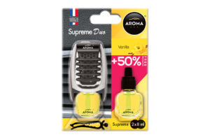ΑΡΩΜΑΤΙΚΟ ΑΕΡΑΓΩΓΟΥ AROMA SUPREME DUO +50% ΒΑΝΙΛΙΑ AMIO – 1 ΤΕΜ.