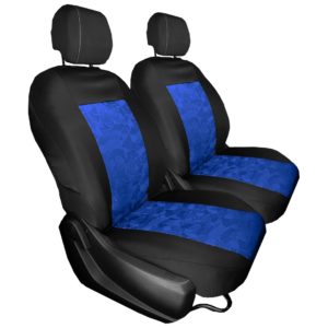 ΗΜΙΚΑΛΥΜΜΑΤΑ ΜΠΡΟΣΤΑ ΥΠΕΡΥΨΩΜΕΝΩΝ ΚΑΘΙΣΜΑΤΩΝ ΜΑΥΡΟ/ΜΠΛΕ ΜΟΤΙΒΟ (VELCRO ΣΤΑ ΠΡΟΣΚΕΦΑΛΑ) – 2 ΤΕΜ.