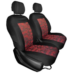 ΗΜΙΚΑΛΥΜΜΑΤΑ ΜΠΡΟΣΤΑ ΥΠΕΡΥΨΩΜΕΝΩΝ ΚΑΘΙΣΜΑΤΩΝ ΜΑΥΡΟ/ΚΟΚΚΙΝΟ ΜΟΤΙΒΟ (VELCRO ΣΤΑ ΠΡΟΣΚΕΦΑΛΑ) – 2 ΤΕΜ.