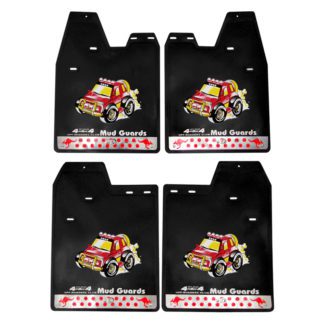 ΛΑΣΠΩΤΗΡΕΣ SUV 48x36cm 4ΤΜΧ - SUV ΜΑΥΡΟ