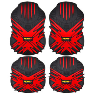 ΠΑΤΑΚΙΑ ΣΕΤ MΟΝΖΑ 4 ΤΜΧ – ΜΑΥΡΟ/ΚΟΚΚΙΝΟ