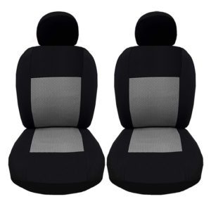 Καλύμματα Αυτοκινήτου Prime Μαύρο-Γκρι Ζευ 4 Τεμάχια