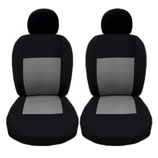 Καλύμματα Αυτοκινήτου Prime Μαύρο-Γκρι Ζευ 4 Τεμάχια