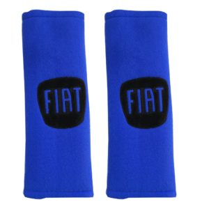 FIAT​ ​ΜΑΞΙΛΑΡΑΚΙΑ ΓΙΑ ΖΩΝΗ ΑΣΦΑΛΕΙΑΣ 21 X 7,5 cm ΣΕ ΜΠΛΕ ΧΡΩΜΑ ΜΕ ΜΑΥΡΟ LOGO – 2 ΤΕΜ.