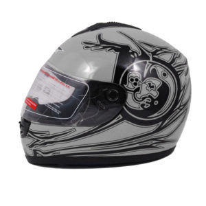 ΚΡΑΝΟΣ FULL FACE V190 MEDIUM – ΓΚΡΙ