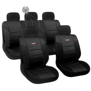 ΚΑΛΥΜΜΑΤΑ ΣΕΤ ΔΙΑΙΡΟΥΜΕΝΑ LUXURY (PU) 9 ΤΜΧ – ΜΑΥΡΟ