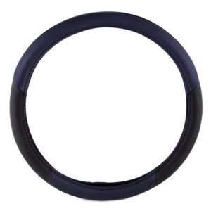 ΚΑΛΥΜΜΑ ΤΙΜΟΝΙΟΥ 39cm ΔΕΡΜΑ – ΜΑΥΡΟ/ΜΠΛΕ