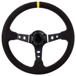 ΤΙΜΟΝΙ ΒΑΘΥ SUEDE ΒΑΘΥΚΩΝΟ 35cm – ΜΑΥΡΟ/ΚΙΤΡΙΝΟ