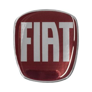 FIAT ΑΥΤΟΚΟΛΛΗΤΟ ΣΗΜΑ ΚΑΠΩ 6 Χ 6,6 cm ΜΠΟΡΝΤΩ/ΧΡΩΜΙΟ ΜΕ ΕΠΙΚΑΛΥΨΗ ΣΜΑΛΤΟΥ - 1 ΤΕΜ.