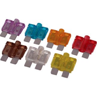 Ασφάλειες Αυτοκινήτου Διχαλωτές Μεγάλες Σε Κασετίνα Σετ 80 Τμχ