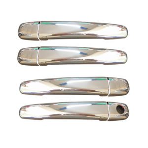 NISSAN NAVARA D40 06+ ΧΕΡΟΥΛΙΑ ΠΟΡΤΑΣ ΧΡΩΜΙΟ ΜΕΤΑΛΛΙΚΑ 4ΠΟΡΤΕΣ 4ΤΕΜ (ΜΟΝΗ ΤΡΥΠΑ)