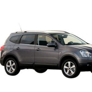 NISSAN QASHQAI 5D 2010-2013 TRIM ΜΑΡΚΕ ΠΑΡΑΘΥΡΩΝ ΑΥΤΟΚΟΛΛΗΤΑ ΧΡΩΜΙΟΥ 4ΤΕΜ.