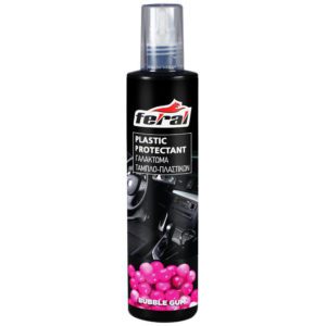 Γυαλιστικό Και Συντηρητικό Γαλάκτωμα Πλαστικών Feral Με Άρωμα Bubble 300ml