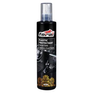 Γυαλιστικό Και Συντηρητικό Γαλάκτωμα Πλαστικών Feral Με Άρωμα Oud 300ml