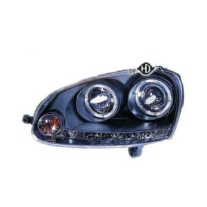VW GOLF 5 10.03-09.08 / GOLF 5+6 VARIANT / JETTA 5 05-10  ANGELEYES BLACK (H1+H1)