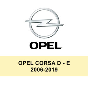 ΣΚΑΦΑΚΙΑ ΠΑΤΑΚΙΑ ΕΙΔΙΚΑ ΣΕΤ ΜΑΥΡΑ 4 ΤΜΧ – O.CORSA D-E 06-19