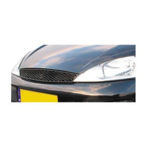 ΚΕΝΤΡΙΚΗ ΜΑΣΚΑ FORD FOCUS 2004+ ΜΕΤΑΛΛΙΚΗ ΜΑΥΡΗ