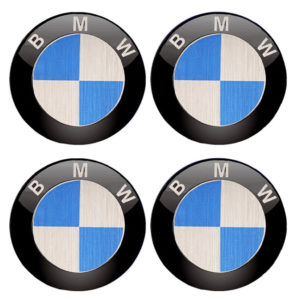 Αυτοκόλλητα Ζαντών Σμάλτο Bmw 60mm 4Τμχ