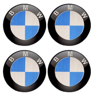 Αυτοκόλλητα Ζαντών Σμάλτο Bmw 60mm 4Τμχ