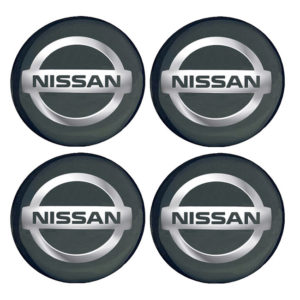 Αυτοκόλλητα Ζαντών Σμάλτο Nissan 60mm 4Τμχ