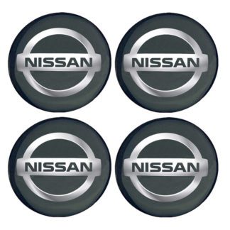 Αυτοκόλλητα Ζαντών Σμάλτο Nissan 60mm 4Τμχ