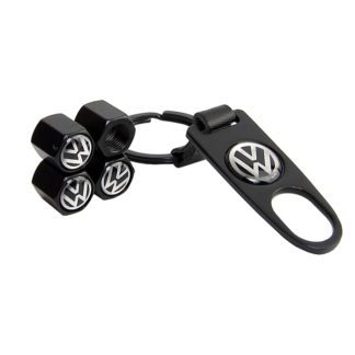 Καπάκια Βαλβίδων Αυτοκινήτου Με Μπρελόκ VW 5 Τεμάχια