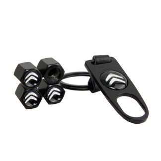 Καπάκια Βαλβίδων Αυτοκινήτου Με Μπρελόκ Citroen 5 Τεμάχια