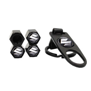 Καπάκια Βαλβίδων Αυτοκινήτου Με Μπρελόκ Suzuki 5 Τεμάχια