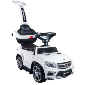 ΠΑΙΔΙΚΟ ΑΥΤΟΚΙΝΗΤΟ PUSH-CAR ΜΕ ΧΕΡΟΥΛΙ ΤΥΠΟΥ MERCEDES GL63 ΜΟΝΟΘΕΣΙΟ ΛΕΥΚΟ RACE AXION – 1 TEM.
