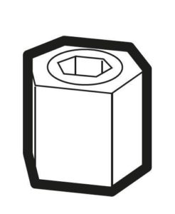 ΑΝΤΑΛΛΑΚΤΙΚΟ ΣΕΤ ΜΕ ΕΞΑΓΩΝΑ ΠΑΞΙΜΑΔΙΑ ΓΙΑ T-SYSTEM 72330/MB ΒΑΣΗΣ ΣΚΙ ICEBERG MENABO – 4 ΤΕΜ.