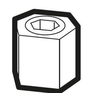 ΑΝΤΑΛΛΑΚΤΙΚΟ ΣΕΤ ΜΕ ΕΞΑΓΩΝΑ ΠΑΞΙΜΑΔΙΑ ΓΙΑ T-SYSTEM 72330/MB ΒΑΣΗΣ ΣΚΙ ICEBERG MENABO - 4 ΤΕΜ.