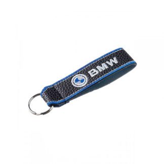 Μπρελόκ Κλειδιών Τεχνόδερμα Κεντητό Δύο Όψεων BMW