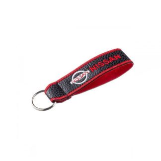 Μπρελόκ Κλειδιών Τεχνόδερμα Κεντητό Δύο Όψεων Nissan