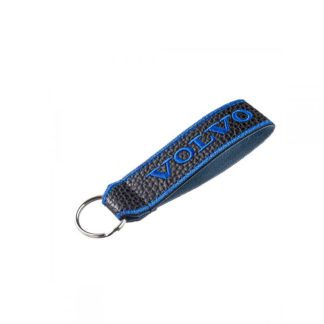 Μπρελόκ Κλειδιών Τεχνόδερμα Κεντητό Δύο Όψεων Volvo