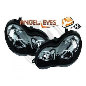 MERCEDES C-KLAS W203 07/2000+ ANGELEYES BLACK ΦΑΝΑΡΙΑ ΜΠΡΟΣΤΙΝΑ DIEDERICHS – 2 ΤΕΜ.